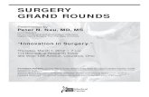 SURGERY GRAND ROUNDS - .pdf · GRAND ROUNDS Presentation by Peter N. Nau, MD, MS Chief Resident Division of General and Gastrointestinal Surgery Department of Surgery, The Ohio State