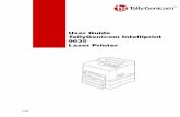 User Guide TallyGenicom Intelliprint 9035 Laser Printer€¦ · 4 34PPM Laser Printer User Guide Transfer Roll Cartridge 5-11 Caution on Handling the Transfer Roll Cartridge 5-11