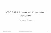 CSC#6991#Advanced#Computer# Security#webpages.eng.wayne.edu/~fy8421/15fa-csc6991/slides/1-Overview.pdf– Web#Security# – Intrusion#DetecRon#Systems#(IDS)# # • Mobile#security#