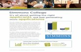 RNL Complete EnrollmentTM RNL Demand Builder and RNL … · 2019-12-18 · Dr. John F. Dolan, vice president of enrollment management at Simmons since 2014, explains, “Our system