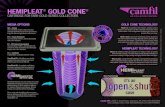 HEMIPLEAT GOLD CONE - Air Filters & Air Filtration Solutions...Filters made with HemiPleat eXtreme media have an efficiency of 99.995% on particles 0.5 μm or larger. HemiPleat eXtreme