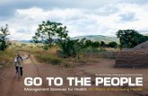 GO TO THE PEO By John Donnelly | Photographs by Dominic … · 2020-01-03 · You will understand why I say this after reading this timely book, Go to the People. The book is about