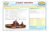 ZANT NEWS...2017/09/11  · ZANT News - September 2017 4 WELCOME TO ZANT We welcome new families to ZANT this month: Kamal and Feroze Darbari with their son, Zubin have moved from