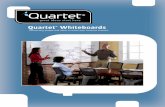 Quartet Whiteboards · Same room as cover but without people and shot at difference angle Here, premium functionality and design align. Ideal for board-rooms and executive spaces,