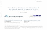 Trade Facilitation for Global and Regional Value Chains in SACU...Trade Facilitation for Global and Regional Value Chains in SACU January 2015 Prepared with 1: Corridor Development