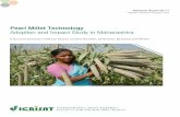Research Report No 71oar.icrisat.org/9993/1/Research Report No 71 - Pearl...245-2016 Research Report No 71 Pearl Millet Technology Adoption and Impact Study in Maharashtra ISBN 978-92-9066-581-6