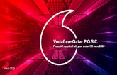 Vodafone Qatar P.Q.S.C.€¦ · developments and other factors which Vodafone Qatar believes are appropriate under the circumstances. Prospective investors should understand that