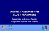 DISTRICT ASSEMBLY SUBJECT - Rotary in Londonofficial chains or jewels of office, bars and medals, other property comprising plaques, banners (including pop-ups), lecterns, bells, trophies,