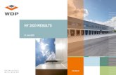 HY 2020 RESULTS - wdp.eu · 7/31/2020  · LU Bettembourg (Eurohub Sud 3) Trendy Foods / Sobolux / Fedex 2Q20 25.000 12 LU 25.000 12 2019-23 NL Bleiswijk, Prismalaan 17-19 CEVA Logistics
