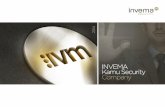 invema.uk · inverne wrn KAMU SECURITY 03 Company profile INVEMA KAMU SECURITY (I.K.S) is linked to INVEMA INVESTMENT company. I.K.S. is a specialized security company with