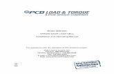 Model 1630-04C STRAIN GAGE LOAD CELL Installation and … · Model 1630-04C STRAIN GAGE LOAD CELL Installation and Operating Manual For assistance with the operation of this product,contact: