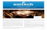 TC TechDataSheet EM8000CV R2 - Target Coatings · our CL100 CrossLinker to create a post-catalyzed type CV fin-ish. The addition of 5 to 10% by liquid volume of CL100 will improve