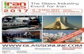 The Glass Industry Event for Iran · 2017 The Glass Industry Event for Iran 8 - 9 MAY 2017 IRAN - TEHRAN HOTEL ESTEGHLAL Smartenergy Srl A151 Srl Via Antonio Gramsci 57, 20032 Cormano,