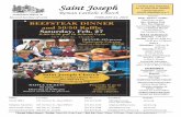 Saint Joseph for our EEFSTEAK DINNER! * TIKETS STILL ...storage.cloversites.com/stjosephromancatholicchurch... · See our bulletin in FULL OLOR at sjcnj.org May 1, 2016 at 3:00 pm