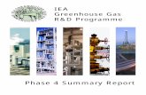 IEA Greenhouse Gas R&D Programme summary small.pdf · IEA GHG is one of the International Energy Agency’s (IEA) Implementing Agreements (IA). Operation under the aegis of the IEA