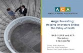 Angel Investing - Home | National Academies · Angels Fund Majority of Startups Sources: “Angel Investing Market for 2014, Center for Venture Research/ UNH; NVCA 2015 Yearbook;