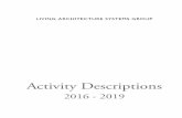 Activity Descriptions - Living Architecture Systems …livingarchitecturesystems.com/wp-content/uploads/...describing Venice Architecture Biennale exhibits 2008-2016. Venice Biennale