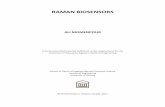 RAMAN BIOSENSORS - University of Ottawa€¦ · ii Abstract This PhD thesis focuses on improving the limit of detection (LOD) of Raman biosensors by using surface enhanced Raman scattering