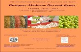 7th International Symposium of Ayurveda and Health ... · 7th International Symposium of Ayurveda and Health Designer Medicine Beyond Genes OCTOBER 18-20, 2013 UNIVERSITY OF CONNECTICUT