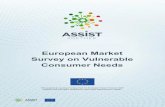 European Market Survey on Vulnerable Consumer …...The aim of the qualitative survey for stakeholders is to: 1. Engage stakeholders in the project. The interview is a way to market