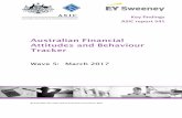 Australian Financial Attitudes and Behavious Tracker Wave 5...Wave 4 of the research, released in June 2016, covered the six month period from September 2016 to February 2017. Wave