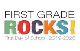 FIRST GRADE ROCKS!...SIXTH GRADE ROCKS! First Day of School 2019-2020 ROCKS! SEVENTH GRADE ROCKS! First Day of School 2019-2020 ROCKS! EIGHTH GRADE ROCKS! First Day of School 2019-2020