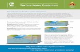 Surface Water Depletions - Groundwater Exchange€¦ · water depletion can unreasonably impact fish and other beneficial aquatic uses. Groundwater Sustainability Plans (GSPs) must