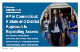 AP in Connecticut: A State and District Approach to Expanding … · 6 AP Participation Has Grown for Subgroups of Public School Students •Connecticut has the third highest growth