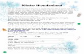Winter Wonderland - ALECPTA · 2017-12-03 · Join us at Winter Wonderland hosted by the elves of Girl Scout troop 50106. Listen to stories while sipping cocoa, make reindeer food,
