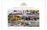 Kenmore State High School International Student Handbook 2020 · 2020-07-21 · Department of Education, trading as, Education Queensland International (EQI) CRICOS Registration Number: