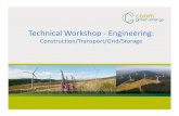 Technical Workshop - Engineering · Presentation Overview 1. Project Overview 2. Construction Process 3. Construction Traffic 4. Turbine Transport ... • Turbines. Project Overview