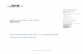 SUPPLIER/SUBCONTRACTOR QUALITY REQUIREMENTS FOR … · Alliant Techsystems Internal Use Only ATK Aerospace Group QUALITY ASSURANCE DOCUMENT AFQA-0001 (REV 04-13) SUPPLIER/SUBCONTRACTOR