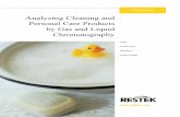 Analyzing Cleaning and Personal Care Products by Gas and Liquid Chromatography · 2019-06-26 · Introduction The cleaning ... Chromatographic techniques such as gas chromatography