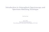 Introduction to Atmospheric Spectroscopy and Spectrum … · 2016-08-11 · Introduction to Spectroscopy • At present, the terms “ultra-spectral, hyperspectral, and multi-channel