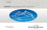 Phenolic System · Low Carbon Buildings Insulation Second Issue August 2016 See rear cover for applicable countries Phenolic System. Overview The heating, ventilation and air–conditioning