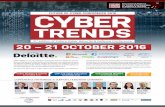FUTURE OF CYBER CONFERENCE 2016 CYBER · Project on Cyber Defence Education Cyber Security in the Slovak Republic & Training, Portugal NATO Multinational Smart Defence Project on