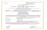 Welding Certificate & Factory Production Control ( FPC )1€¦ · This certificate will remain current subject to the company maintaining its system to the required standard. This