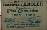 Pennsylvania Fish & Boat Commission - Repor6 t to th ...€¦ · tion of the Pennsylvania Fish Commission "Centennial Streamer Fly," an original tying of Sam Slaymaker, Lan caster,