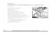 Chapter 3 Installing Over-the-Post Railing on an L-Shaped ... Parts/FittsChpt3.pdfInstallation of the balcony fittings Many of the fitting applications are similar in an over-the-post
