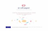 Call for EO-based products 2020 Guide for Applicants · European EO resources, building on Copernicus and GEOSS through the development of co-design pilots (i.e. application-oriented