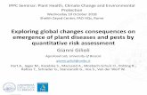 Exploring global changes consequences on emergence of plant … · 10-10-2018  · •Multi-dimensional effects Heterogeneity in drivers and processes involved •Systemic effects