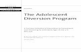 The Adolescent Diversion ProgramADP participants were female, 38% had a prior arrest, and 21% had a prior conviction. Compliance: In the Bronx, Brooklyn, Manhattan, and Nassau, 80%