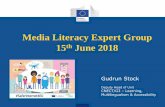 Media Literacy Expert Group 15th June 2018ec.europa.eu/.../2018-28/saferinternet4eu_dg_cnect_gudrun...53432.p… · • Launched on Safer Internet Day 2017 Find more here. #SaferInternet4EU