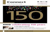 Connect Autumn 2018 – Special issue – RNIB celebrating 150 ... · new tagline: ‘RNIB. See Differently’.” These words replace the former strapline which read “Supporting