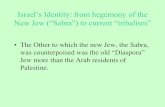 Israel’s Identity: from hegemony of the New Jew (―Sabra ...users.clas.ufl.edu/oren/INR4204_Israel_Id_SlideShow.pdf · Israel’s Identity: from hegemony of the New Jew (―Sabra‖)