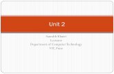 Unit 1: Introduction to Computer Fundamentals … · Selection Statements Control Statements / Branch Statements IF-ELSE Nested IF-ELSE Conditional Expression Switch statements