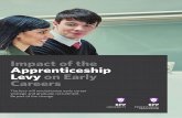 Impact of the Apprenticeship Levy on Early Careers · 2016-03-24 · apprenticeships, the introduction of the levy will ... The big media ﬁrms are already growing their school leaver