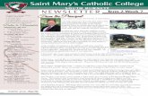 Term 2 Week 7 - Saint Mary's Catholic College 2010... · Jenny Cross’s retirement: After 41 years at both Saint Mary’s and St Patrick’s, Jenny Cross will retire ... McNamara,