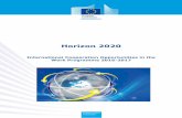 Horizon 2020 - European Commissionec.europa.eu/research/iscp/pdf/iscp_wp_2016_17.pdf · 2016-05-12 · 2016-17, contains specific international cooperation instruments including: