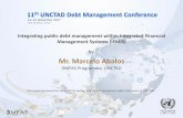 by Mr. Marcelo Abalos - UNCTAD | Homeunctad.org/meetings/en/Presentation/2017_p7_abalos.pdfOutsourcing Lack of expertise regarding functionality, making the modules to be underdeveloped